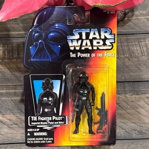 Star Wars POTF TIE Fighter Pilot Figure